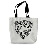 Victorian Celtic Knot Canvas Tote Bag