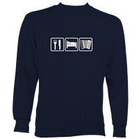 Eat, Sleep, Play Accordion Sweatshirt