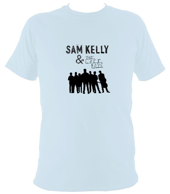 Sam Kelly and the Lost Boys T-shirt - T-shirt - Light Blue - Mudchutney