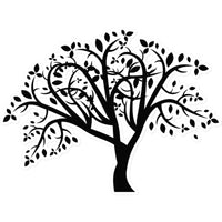 Ornamental Tree Sticker