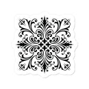 Ornamental Square Sticker