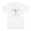 Da Vinci Vitruvian Man Melodeon T-Shirt