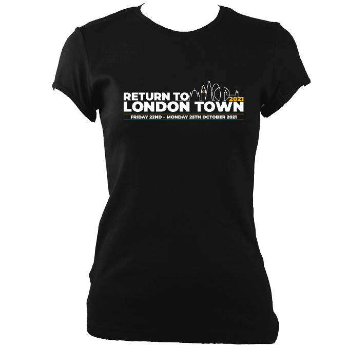 Return to London Town Festival 2021 Women's Fitted T-shirt