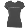 Scots Music Group "Long Logo" Womens Fitted T-shirt