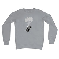 Banksy Style Melodeon Crew Neck Sweatshirt