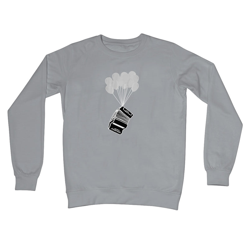 Banksy Style Melodeon Crew Neck Sweatshirt