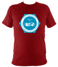 World Concertina Day 2022 T-shirt (printed in UK)