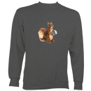 Squirrel playing Concertina Sweatshirt