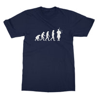 Evolution of Bagpipe players T-Shirt