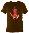 Cambridge Folk Festival - Design 3 - T-shirt - T-shirt - Dark Chocolate - Mudchutney