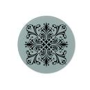 Ornamental Square Glass Chopping Board