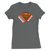 Accordion Superhero Women's T-Shirt