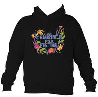 Cambridge Folk Festival - Design 4 - Hoodie-Hoodie-Jet black-Mudchutney