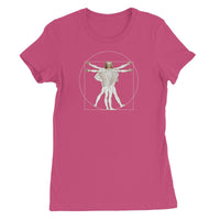 Da Vinci Vitruvian Man Accordion Women's T-Shirt