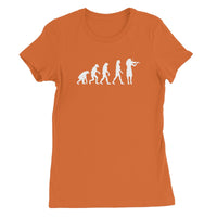 Evolution of Female Fiddle Players Women's Favourite T-Shirt