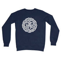 Celtic Woven Design Crew Neck Sweatshirt