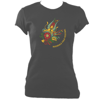 Rochdale Folk Festival 2021 Ladies Fitted T-shirt