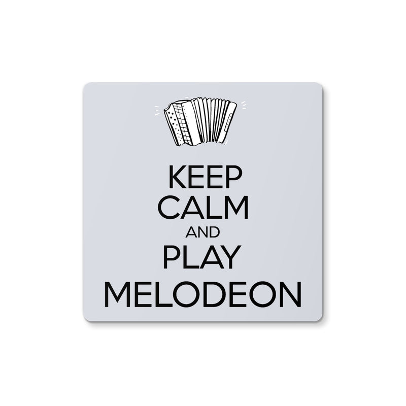 Keep Calm & Play Melodeon Coaster