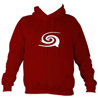 Tribal Spiral Hoodie-Hoodie-Red hot chilli-Mudchutney