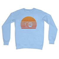 Sunset Concertina Crew Neck Sweatshirt