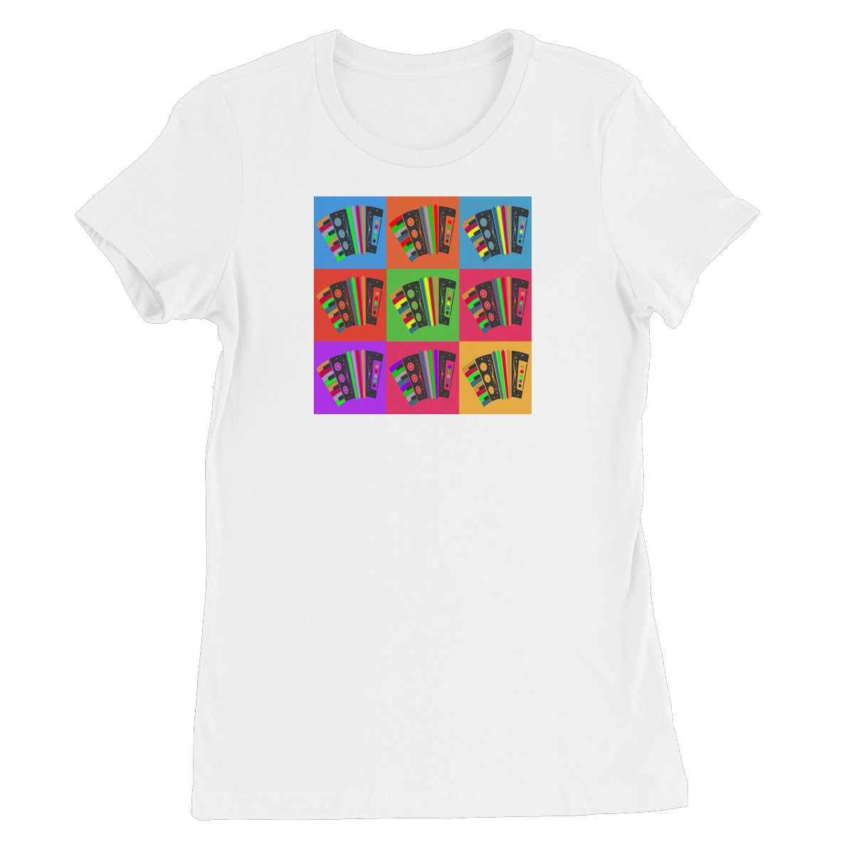 Warhol Style Accordions Women's T-Shirt