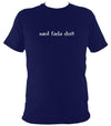 Irish Gaelic "Long Life to You" T-shirt - T-shirt - Navy - Mudchutney
