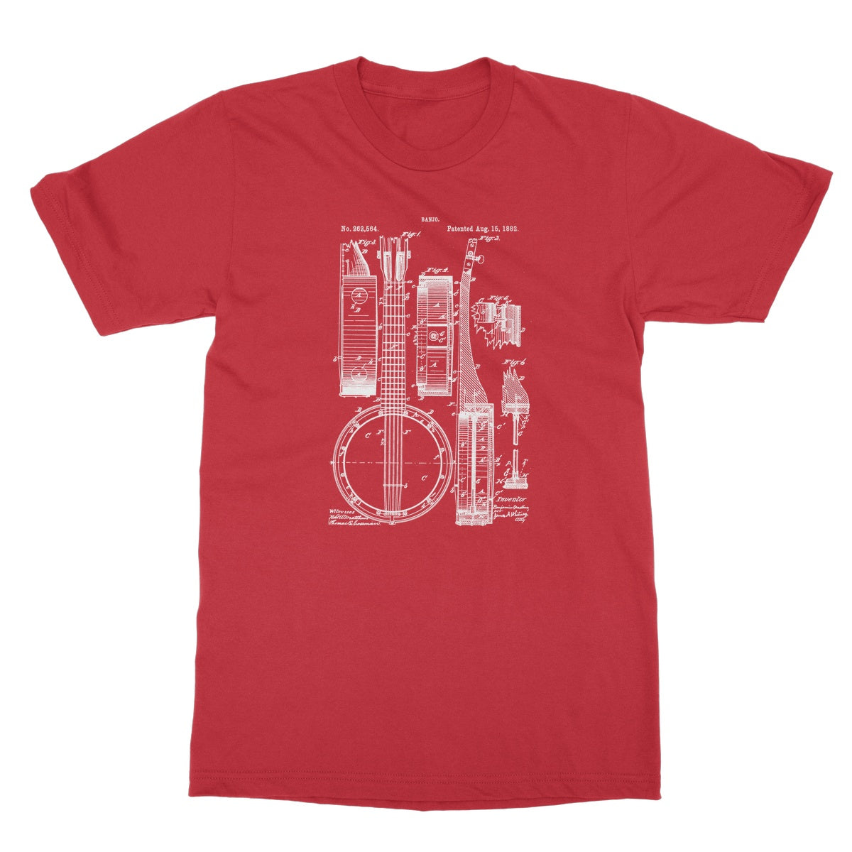 Banjo Patent T-Shirt
