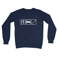 Eat Sleep & Play Banjo Crew Neck Sweatshirt