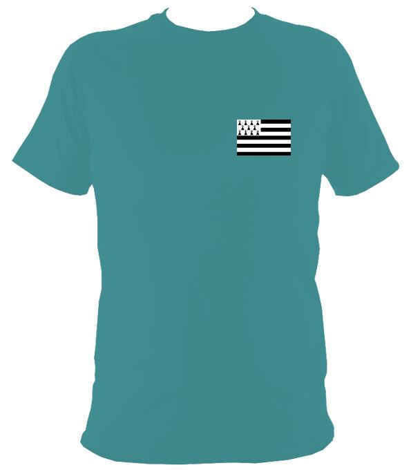 Breton Flag T-shirt - T-shirt - Jade Dome - Mudchutney