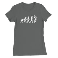 Evolution of Accordion Players Women's T-Shirt