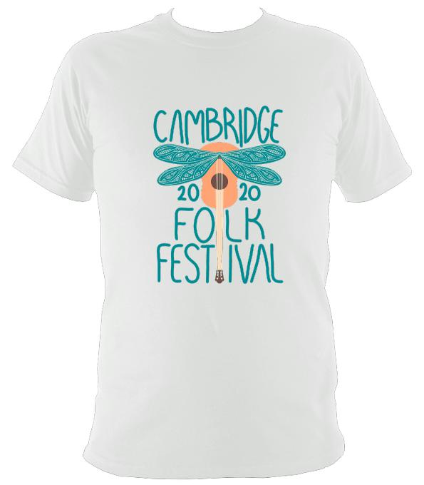 Cambridge Folk Festival - Design 1 - T-shirt - T-shirt - White - Mudchutney