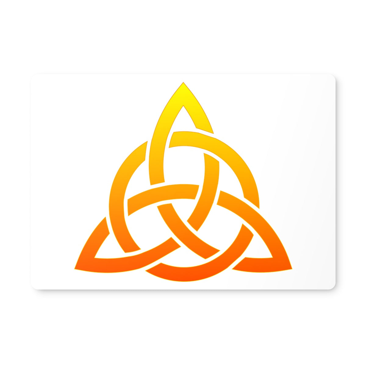 Fiery Celtic Trinity Placemat