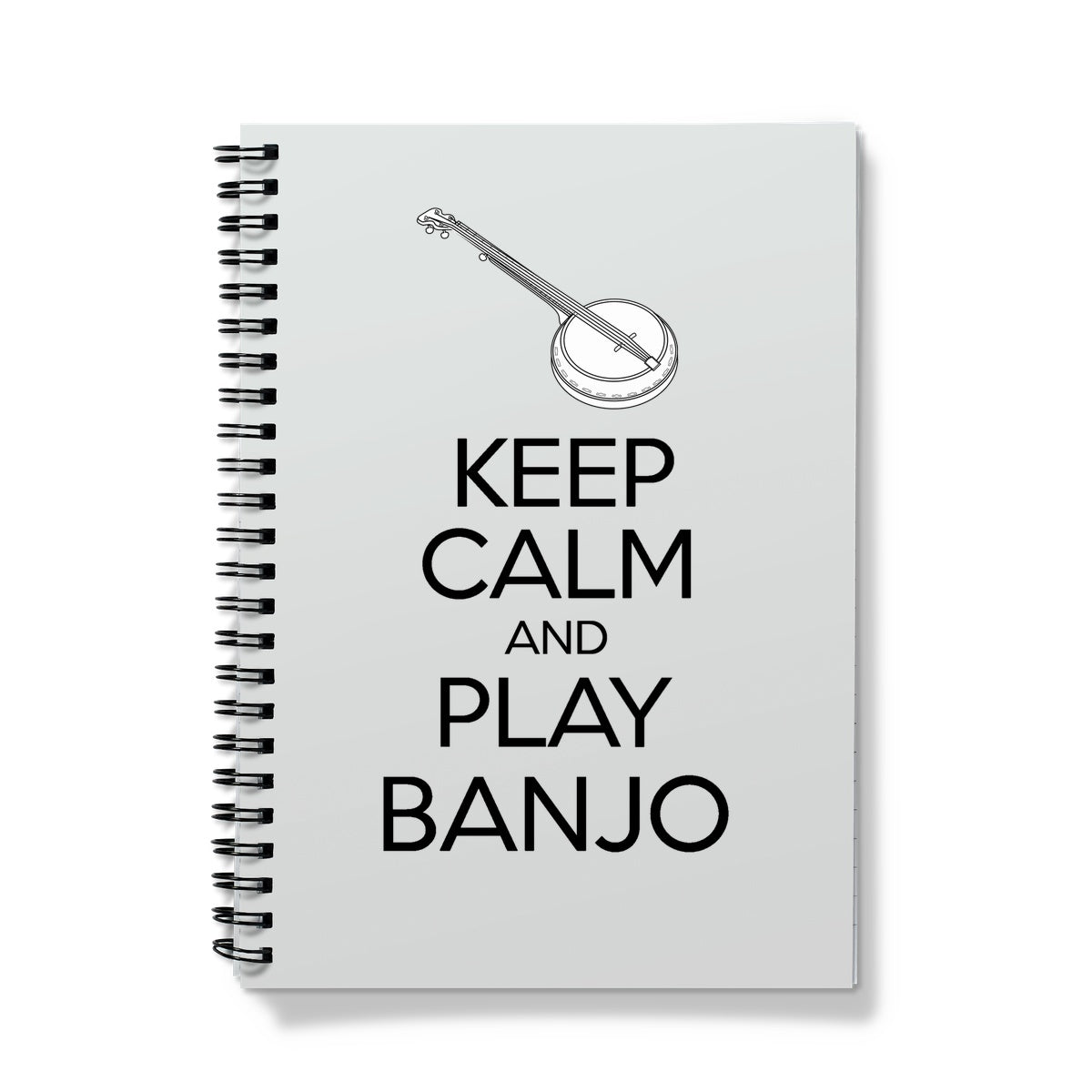 Keep Calm & Play Banjo Notebook