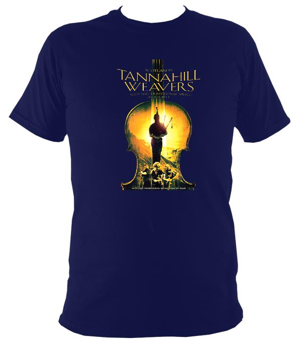 Tannahill Weavers T-shirt - T-shirt - Navy - Mudchutney