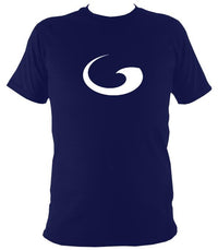 Tribal Wave T-shirt - T-shirt - Navy - Mudchutney