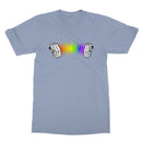 Rainbow Sound Wave Concertina T-Shirt