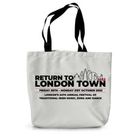 Return to London Town 2022 Canvas Tote Bag