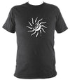 Tribal Sun T-shirt - T-shirt - Dark Heather - Mudchutney