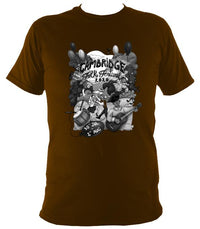 Cambridge Folk Festival - Design 5 - T-shirt - T-shirt - Dark Chocolate - Mudchutney