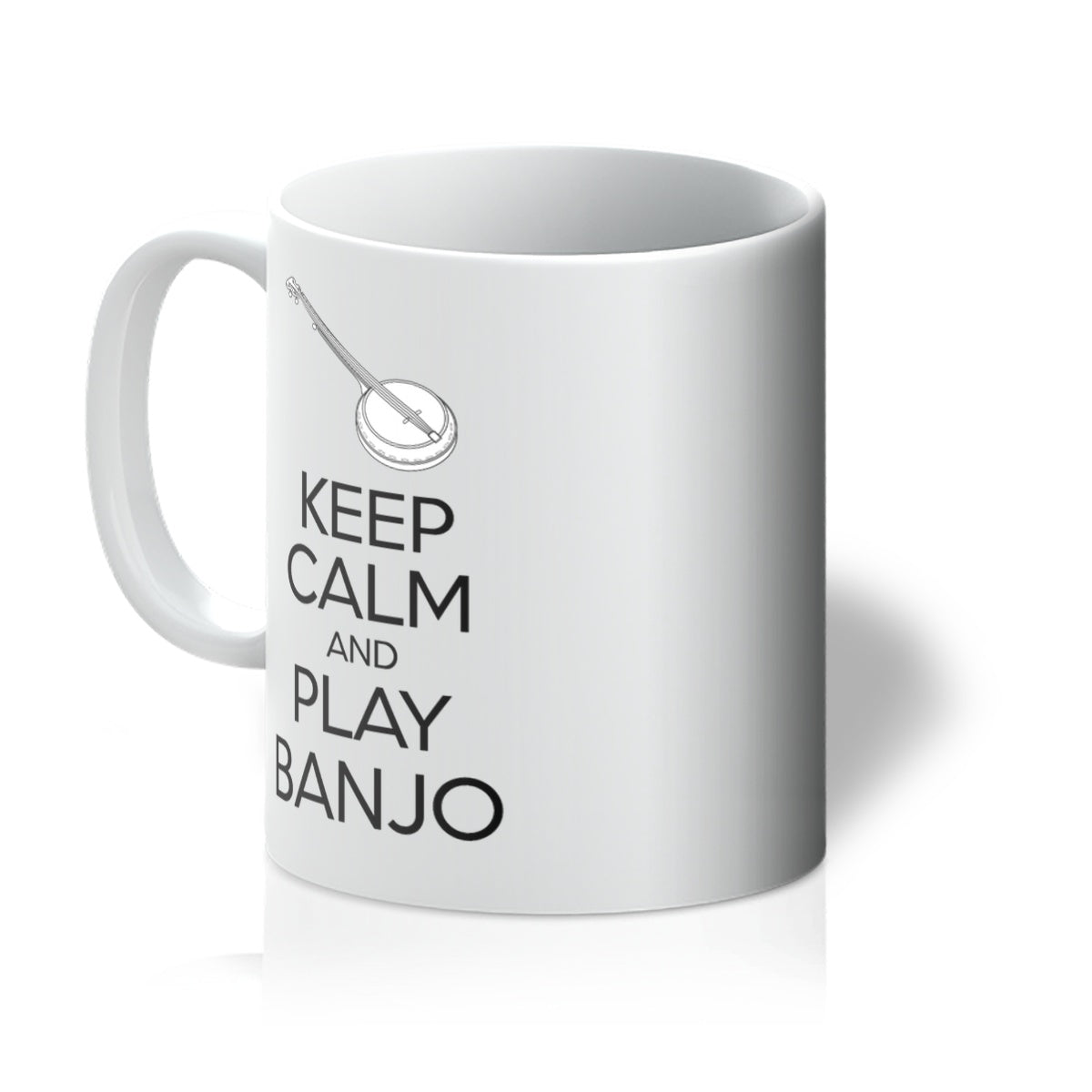 Keep Calm & Play Banjo Mug