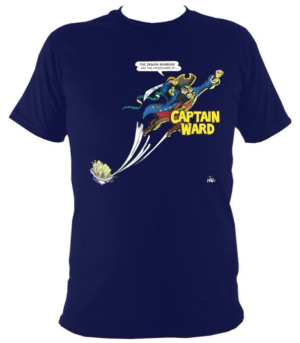 The Demon Barbers "Captain Ward" T-shirt