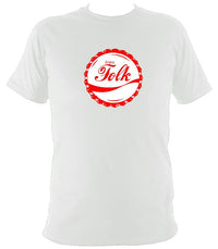 Enjoy Folk Music T-shirt - T-shirt - White - Mudchutney