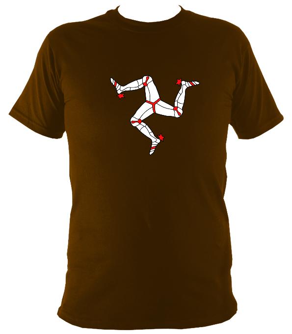 Manx "ny tree cassyn" T-Shirt - T-shirt - Dark Chocolate - Mudchutney