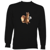 Squirrel playing Concertina Sweatshirt