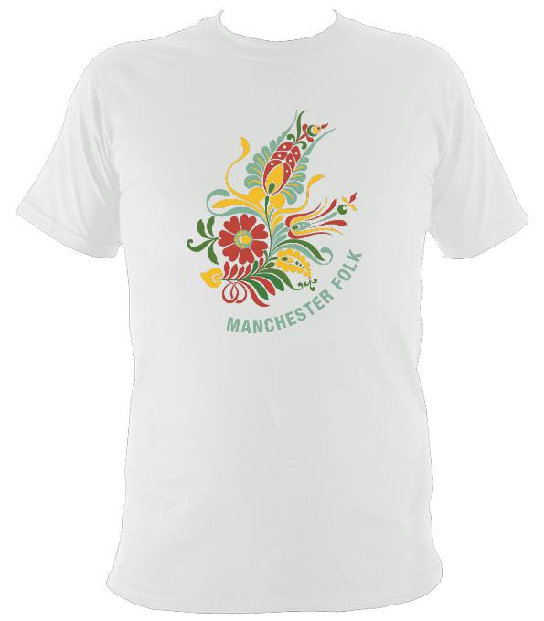 Manchester Folk T-shirt - T-shirt - White - Mudchutney