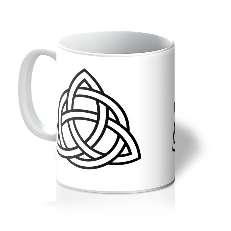 Triangular Celtic Knot Mug