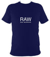 Reg Meuross "Raw" T-shirt - T-shirt - Navy - Mudchutney