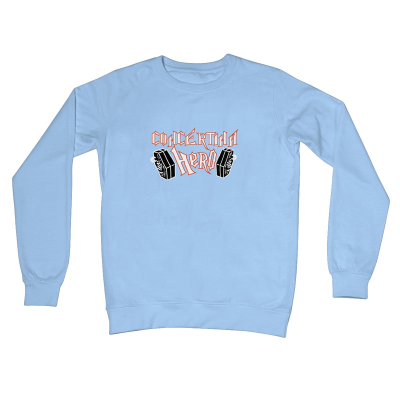 Concertina Hero Crew Neck Sweatshirt