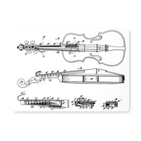 Fiddle Patent Placemat