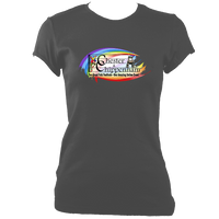Chester & Chippenham Folk Festival Ladies FItted T-shirt